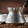 Vintage Style Copper Coffee Pot (Wooden Handle) - CRYSTALIA GLASS